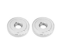 10 pièces écrou moleté, écrous moletés ronds, GB807 M3 M4 M5 M6 M8 M10 écrou de poignée en acier au carbone écrous moletés(M8)