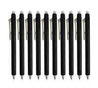 10 Pièces Effacées En Gel Stylo Neutre 0 5 Mm D'écriture De Effacée Pour Écrire La Peinture