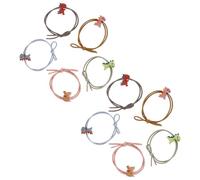 10 Pièces Élastiques à Cheveux Fille Petits Accessoires
