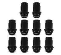 10 Pièces Embout de Pompe à Vide pour Ventouses, Silicone Noir | Joint Étanche, Compatible Plupart des Pompes Manuelles, pour Séances Spa et Thérapie à Domicile
