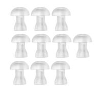 Ｚｉａｌｏｆｉ 10 Pièces Embouts Domes Audition Embouts Silicone Bouchons Oreillettes Capuchons Protection Souples Léger Flexible Convient Appareils Auditifs Écouteu, M