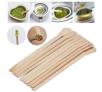 10 Pieces En Bois Corps Epilation Colle Cire Epilation Batons Jetables Pour L'epilation Ou Epilation Accessoires
