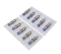 10 Pieces/Ensemble Aiguilles Jetables De Cartouche De Tatouage De Sourcil Aiguille De Microblading Aiguille Permanente De Maquillage De Serie De M1