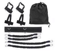 10 pièces/Ensemble Bandes de résistance de Boxe avec Sac Rangement, Sangle Taille réglable