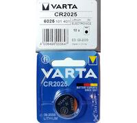 10 Pièces Ensemble Batterie Varta CR2025 Pile Bouton Lithium