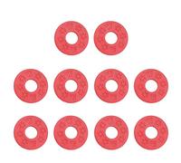 10 pièces/ensemble blocs de verrouillage de sangle de guitare en caoutchouc verrous de protection verrous en Silicone noirs verrous de sangle de guitare blocs de verrouillage de sangle de guitare de