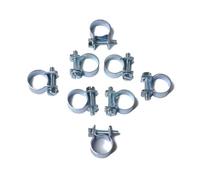 10 pièces/ensemble de colliers de serrage pour tuyaux de carburant de voiture, ensemble de Mini colliers de serrage pour tuyaux d'air en acier au carbone, pour tuyaux d'essence et Diesel ( Color : 7-9
