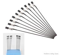 10 Pièces/Ensemble D'outils De Peinture De Modèle En Métal, Clips De Peinture, Pince D'alligator D'aérographe, Nouveau Clip De Couleur De Peinture 19*2.0cm Accessoire De Peinture