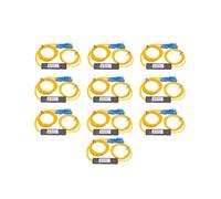 10 PièCes/Ensemble Ftth SC UPC 1X2 Plc SéParateur de Fibre Optique Monomode Fbt Optique Multifonctionnel Coupleur Pratique