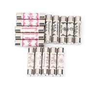 10 pièces/ensemble fusible de prise britannique BS1362 3A 5A 10A 13A 6X25 fusible de Tube en céramique britannique maison domestique prise secteur cartouche fusible fusible Câblage de protection (Siz