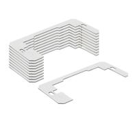 10 Pièces Entretoise de Plaque Murale pour Prises | Cales Réglables, Ajustement Facile, Finition Affleurante, pour Prises Standard, Rénovations et Cuisines