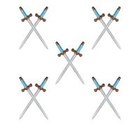 10 Pièces Épées Gonflables Couteaux de Gonflables Pirate Décorations de Fête de Pirate Jouet Épée Costume d'Halloween Accessoires de Fête pour Cosplay Halloween Carnaval Deguisement Mascarade