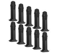 10 Pièces Épingle de Poubelle Extérieure, Loquet de Couvercle | Compatibilité, Installation Facile, Ouverture Fluide Bruit, pour Bacs de Rue