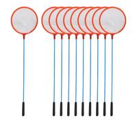 10 Pièces Épuisette pour Aquarium Facile à Utiliser, Filet Fin | Acier Inoxydable et Plastique, Bleu, Supporte une Charge Élevée, Pratique pour Capturer Poissons en Bassin Couleur Aléatoire