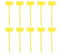 10 Pièces Étiquettes pour Plantes 30cm Plastique PP Pliables 180° | Insertion Sol, Résistantes à Rouille, pour Semis, Végétaux Intérieurs, Potager Familial ou Pépinière