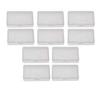 10 pièces étui de Jeu Anti-poussière pour GBA, boîte de Cas de Jeu de Cartouche en Plastique Transparent, couvercles de Protection Contre la poussière en Plastique