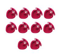 10 Pièces Étuis À Rouge Lèvres Miroir En Forme De Coeur Récipient Pratique Lèvres Petites Bouteilles Cosmétiques Pour Crèmes Et Sérums Ensemble Contenants Cosmétiques Taille Voyage