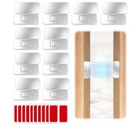 10 Pièces Fermeture Magnétique Meuble Ultra Fine 7mm Sans Perçage
