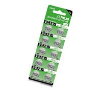 10 pièces/Feuille AG10 LR1130 Piles Bouton 1.5V Pile Bouton Haute capacité pour Montres Jouet et Pile Bouton électronique