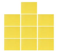 10 Pièces Feuille de Fondation pour Ruche Cire Gaufrée Dadant | Base de Ruche à Abeilles, pour Honeycomb et Production de Miel, Forme Simple, Pratique