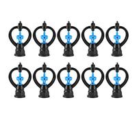 10 pièces Filetage Femelle G1/2 G3/4 arroseur Rotatif en Plastique buse de pulvérisation d'irrigation de pelouse Outil d'arrosage Universel pour Jardin pelouse Serre