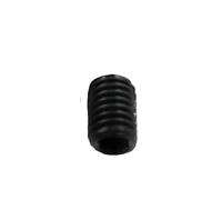 10 pièces filetage fin M6 M8 M10 10-24 1/4-20 noir 12.9 Grade acier douille hexagonale conique Grub sans tête boulon cône Point vis de réglage(Bronze)