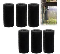 10 Pièces Filtre à Mousse Préfiltre pour Aquarium Accessoires de Filtration pour Aquarium Protège Contre l'Aspiration QIEDOVIEY