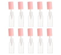 10 Pièces Flacon de Gloss Vide 4ml Rose en Pp Abs Kit de Tubes | Diy, Format Voyage, pour Stocker Gloss et Liquide Teinté, Lot, Usage Familial ou Entre Amies