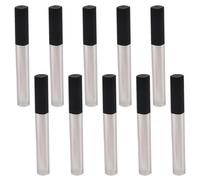 10 Pièces Flacon de Rouge à Lèvres Vide 5ml en Plastique Blanc | Style Simple, Usage Quotidien, Format Compact pour Femmes et Filles, Pratique à Emporter Partout