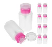 10 Pièces Flacon Pompe Plastique 150ml pour Dissolvant à Ongles
