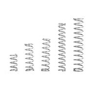10 pièces forte pression petit ressort Absorption des chocs acier inoxydable ressort de Compression diamètre 0.5mm(10mm,9mm)