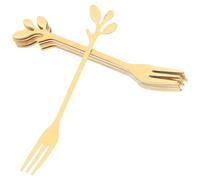10 Pièces Fourchette de Dégustation en Acier Inoxydable | Fourchette à Escargot, Fourchettes à Huîtres, Pics à Nourriture pour Buffet, Desserts et Pique-niques