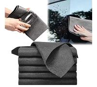 10 Pièces Glorihoby Chiffon de Nettoyage Magique épaissi, Chiffon de Nettoyage en Microfibre Réutilisable sans Traces pour Fenêtres, Verre, Voiture (30 * 40 cm)