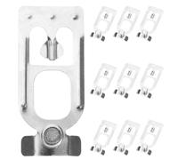 10 Pièces Goupilles de Sécurité, Clips de Fixation Galvanisés | Remplacement Rapide, Renfort Stable, pour Rayonnages et Goupilles D’armoire, Lot