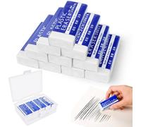 10 Pièces Grande Gommes,Gomme Blanche,2b Gomme Crayon Avec Boîte De Rangement Pour Etudiants Enseignants Dessin Croquis Ecriture