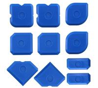 10 Pièces Grands Outils de Lissage pour Joints, Lissage des Joints de Silicone Réutilisable, Grattoirs pour Joints en Silicone Multiples pour Nettoyage de Cuisine, Salle de Bain, Sol et Carrelage