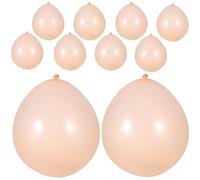 10 Pièces Gros Ballons de Fête Ronds en Latex Orange | Format 24 Pouces, Teinte Vive, Adaptés aux Bouquets, Suspensions au Plafond, Banquets et Séances Photo