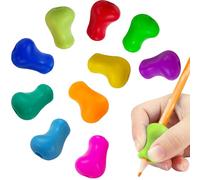 10 Pièces Guide Doigts Ecriture Enfant, Ergonomique Aide Ecriture Enfant, Pencil Grip for Kids, Grips pour Crayon pour Enfants Étudiants, Outils de Correction de Posture pour Apprendre a Ecrire