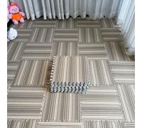 10 pièces Home Decor épissure tapis de sol, tapis de découpe tapis puzzle lavable pour le salon et la chambre à coucher, taille : 30x30x1 cm, style 6