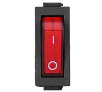 10 Pièces Interrupteur à Bascule à 3 Broches, Interrupteur à Bascule à Lumière Rouge Marche/arrêt Kcd3, accessoires D'appareils Ménagers de Position, Pour Équipement Industriel