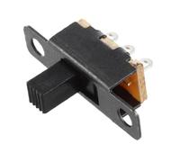 10 pièces interrupteur à bascule coulissant horizontal 2-3 vitesses | Micro-interrupteur simple à double rangée à insertion directe(SS-12F15)