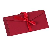 10 Pièces Invitation Enveloppes Cadeaux avec Nœud en Ruban 22x11cm Rétro Papier Kraft Enveloppe Couleur Enveloppe Enveloppes épaisses vintage pour mariage anniversaire fête prénatale remise de diplôme