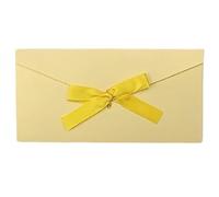 10 Pièces Invitation Enveloppes Cadeaux avec Nœud en Ruban 22x11cm Rétro Papier Kraft Enveloppe Couleur Enveloppe Enveloppes épaisses vintage pour mariage anniversaire fête prénatale remise de diplôme