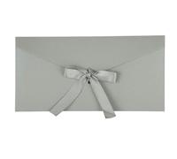 10 Pièces Invitation Enveloppes Cadeaux avec Nœud en Ruban 22x11cm Rétro Papier Kraft Enveloppe Couleur Enveloppe Enveloppes épaisses vintage pour mariage anniversaire fête prénatale remise de diplôme