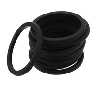 10 Pièces Joint de Bouchon de Bouteille D'eau en Silicone Noir | Bouteilles D'eau, Usage Bureau et Extérieur, Réutilisable, Facile à Nettoyer, Étanchéité Fiable