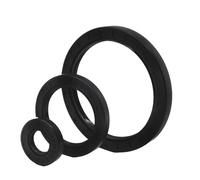 10 Pièces Joint d'huile squelette TC 17 x 24 x 5mm, Jointà lèvres en nitrile NBR métrique avec ressort