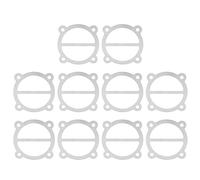 10 Pièces Joint en Aluminium de Compresseur D'air, Joint en Aluminium du Cylindre 65, Remplacement de la Plaque D'étanchéité pour Cylindre de 65 Mm de Diamètre