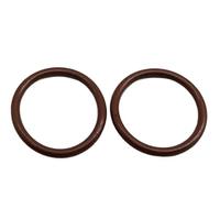 10 Pièces Joint torique en caoutchouc FKM, 7.8 mm ID 1.9 mm Fil Diamètre Remplacement de rondelle d'étanchéité pour la réparation de la plomberie des voitures et camions