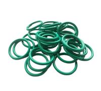 10 Pièces Joint Torique en Caoutchouc Fluoré, 35.06mm OD, 29.82mm ID, 2.62mm Largeur, FKM Joint Étanchéité pour Machines Plomberie, Vert