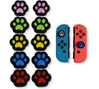 10 Pièces Joystick en Silicone,Joystick Switch, Protection Manette Switch,Capuchon de Joystick, Protection Joystick,Contrôleur Analogique en Silicone,Housse de Joystick en Silicone Souple